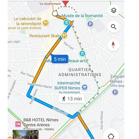 Proche Gare Arene & Carre D'art 아파트 *